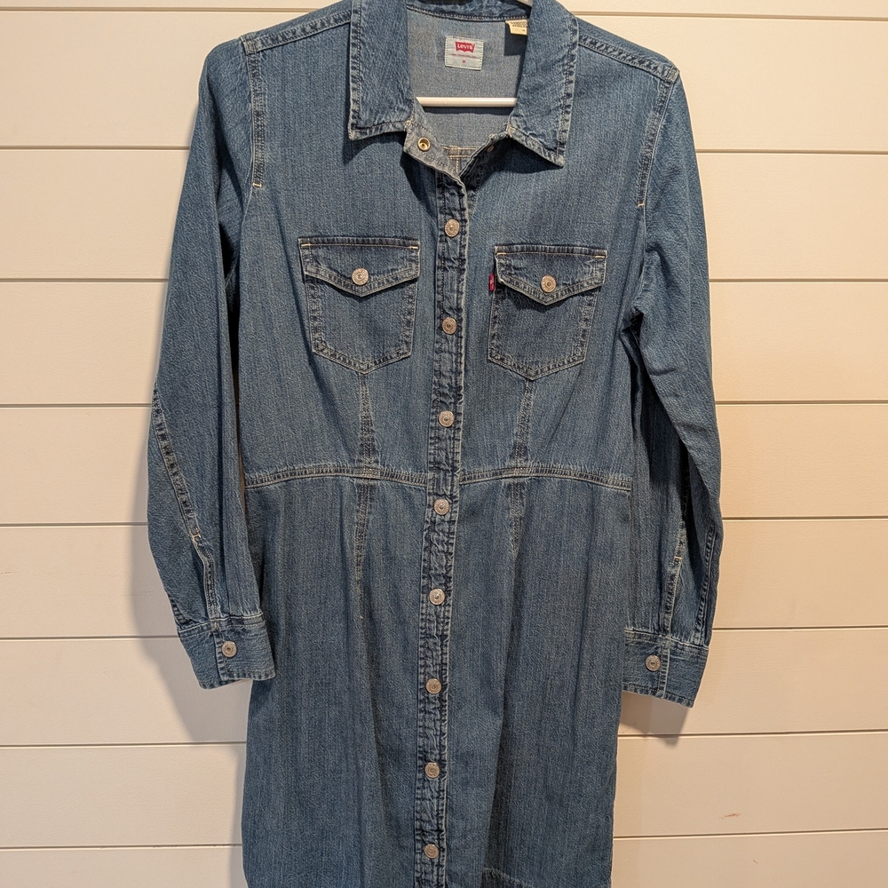 Levi's Denim Button-Up Dress